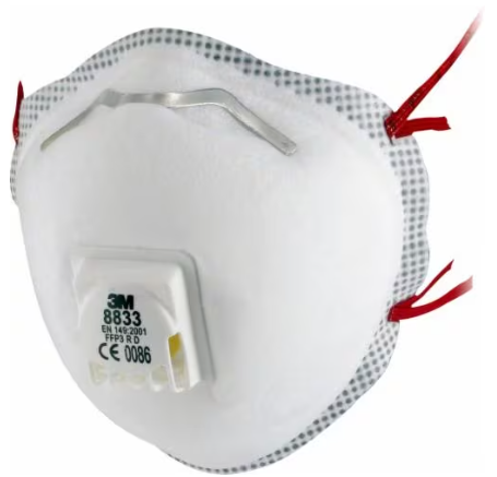 3M Atemschutzmaske 8833 FFP3 R D