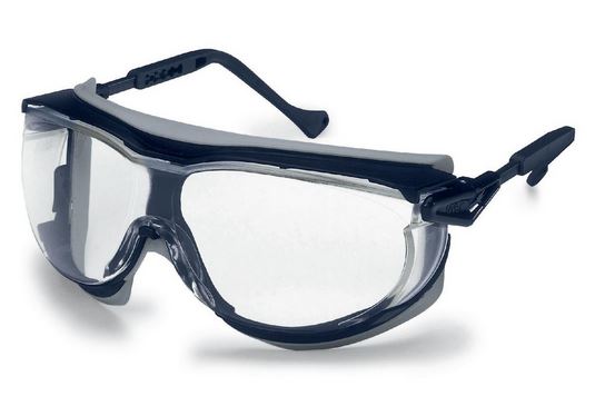 Schutzbrille SKYGUARD,blau,Scheibe farb-