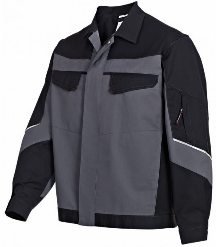 Blousonjacke dunkelgrau / schwarz 