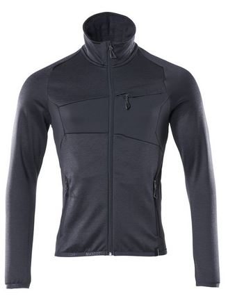 ACCELERATE Fleecepullover mit Reißverschluss