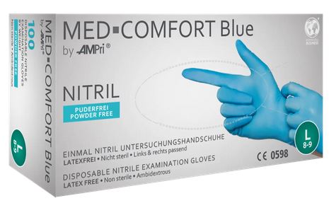 Einweghandschuhe aus Nitril,puderfrei