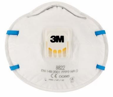 3M Atemschutzmaske 8822 FFP2 NR D
