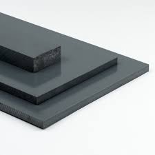 PVC-U | dunkelgrau | 2000 x 1000 mm