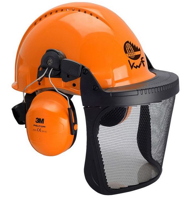 Kopfschutzkomb. G3000 in Orange,3M0315B